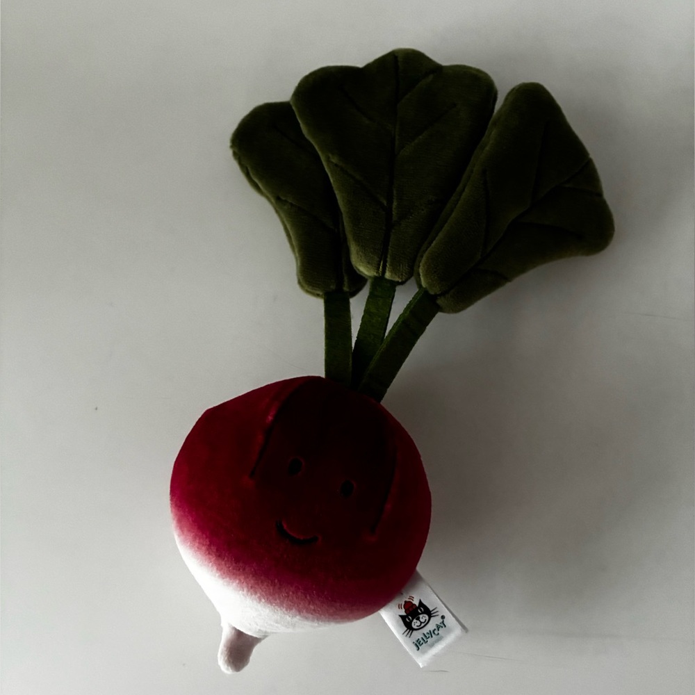 Jellycat London Vivacious Vegetables Radish Plush Toy